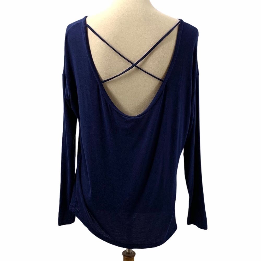 Pink Victoria’s Secret Modal Draped Back Top - Picture 4 of 7